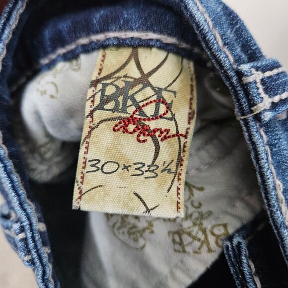 BKE Sabrina Low Rise Bootcut Jeans Women's 30x33.5 (31x31) Stretch Western Boho - Picture 3 of 11